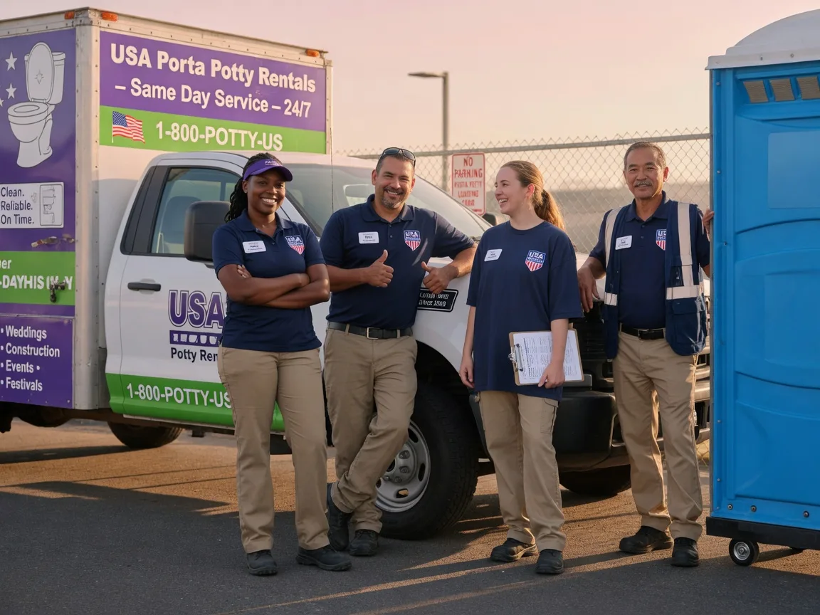 Porta Potty Rental company in Fredonia, WI